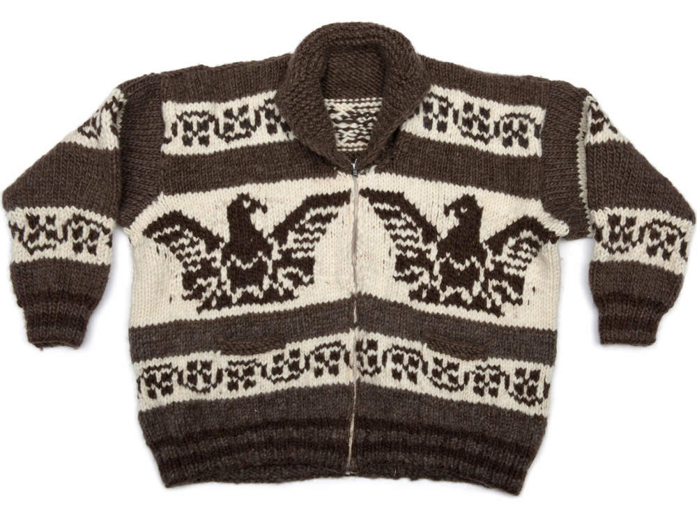 Cowichański sweter